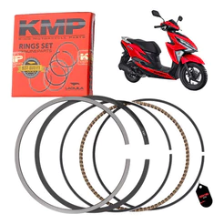 Anel Para Pistao Elite 125 Std 0.25 0.50 0.75 1.00 Kmp
