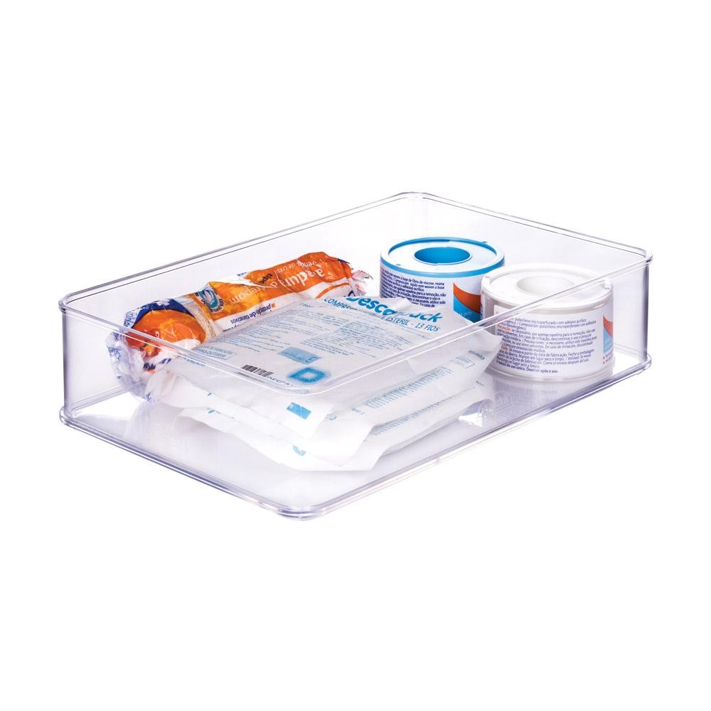 Organizador Modular Empilhável Plasútil Encaixa 15450 T6 em Oferta na Shopee
