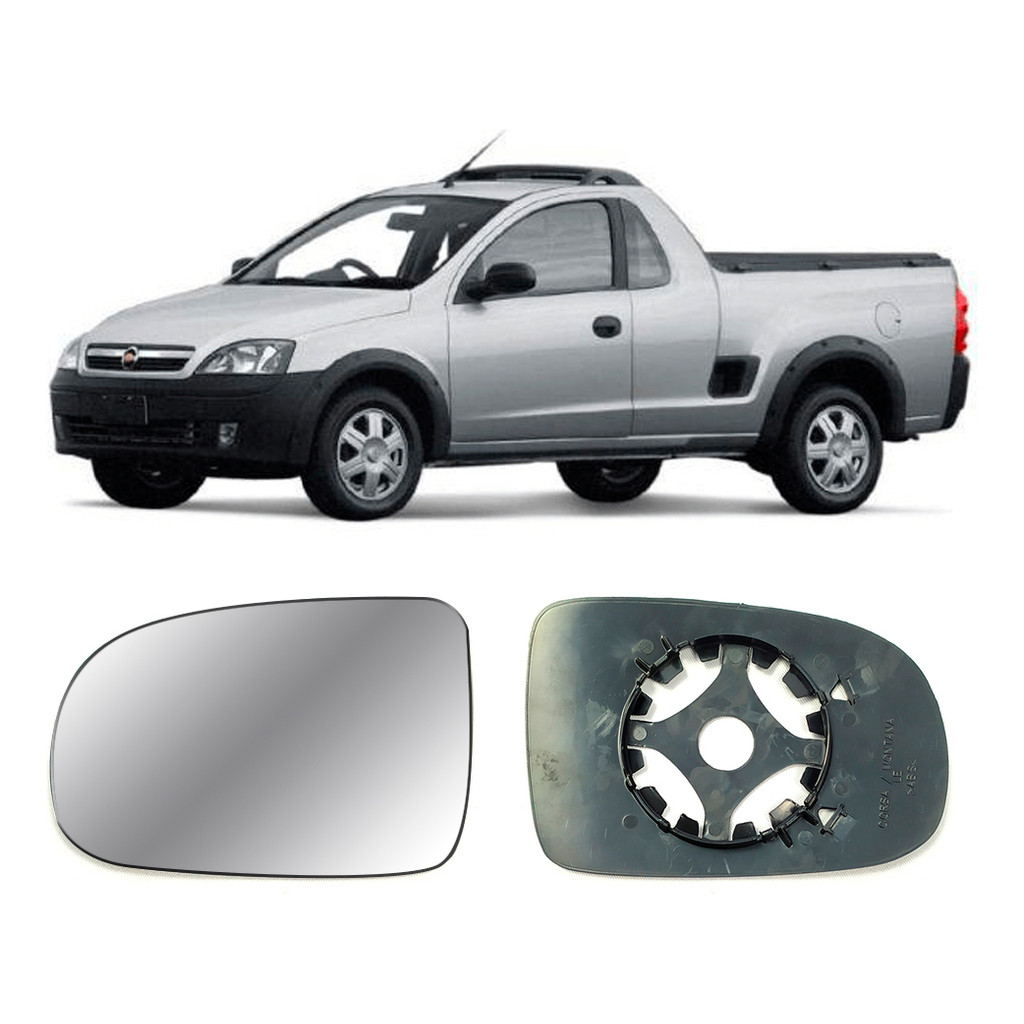 Kit Lente Ld + Le Espelho C/ Base Chevrolet Montana 03/10