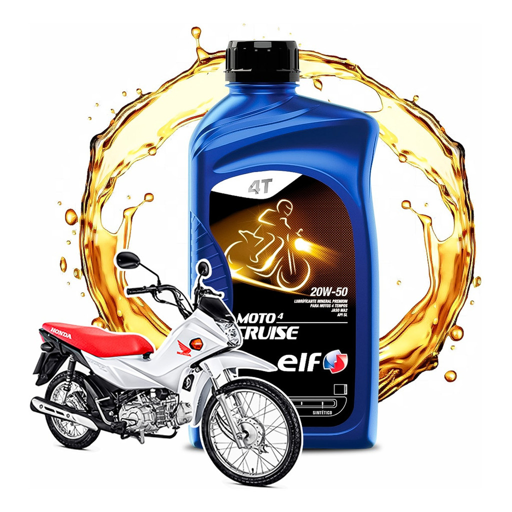 Óleo Para Honda NXR 160 Bros Elf Semissintético 10w30 Xtreme em Oferta na Shopee