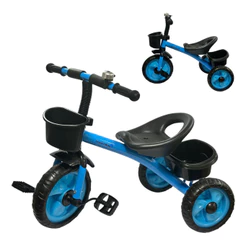 Triciclo Motoca Infantil Baby Motoquinha Passeio Diversao Azul Importway