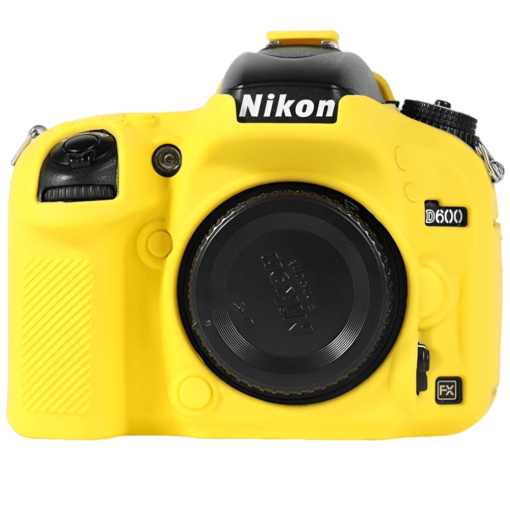 Capa de Silicone para Nikon D600 e D610 (Amarela) em Oferta na Shopee