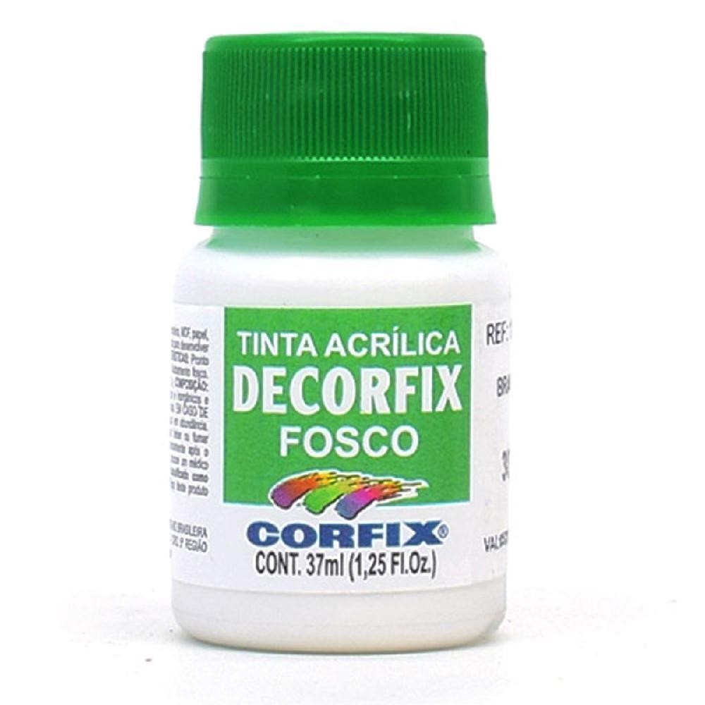 Tinta Decorfix Acrílica Fosco 37ml - Corfix
