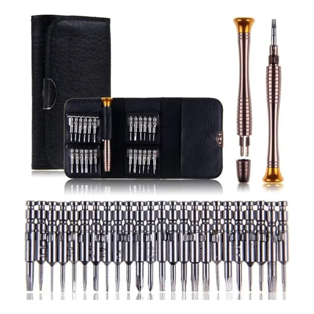 Kit Chave De Precisão 25 Em 1 Fenda, Philips, Y ,torx