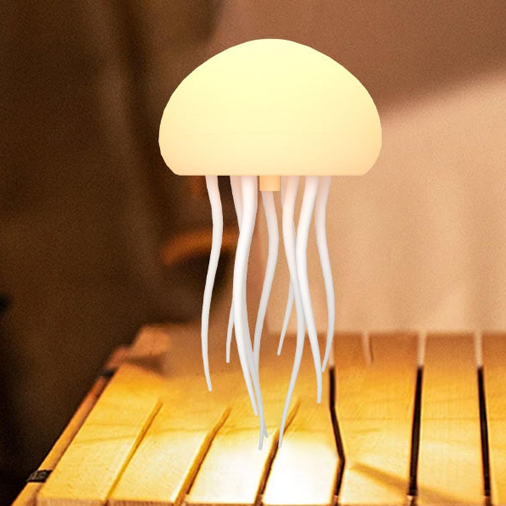 LED Medusa Luz Colorida Geléia Peixe Lâmpada Lanterna Decorações Atmosfera De Festa wesacuekbr