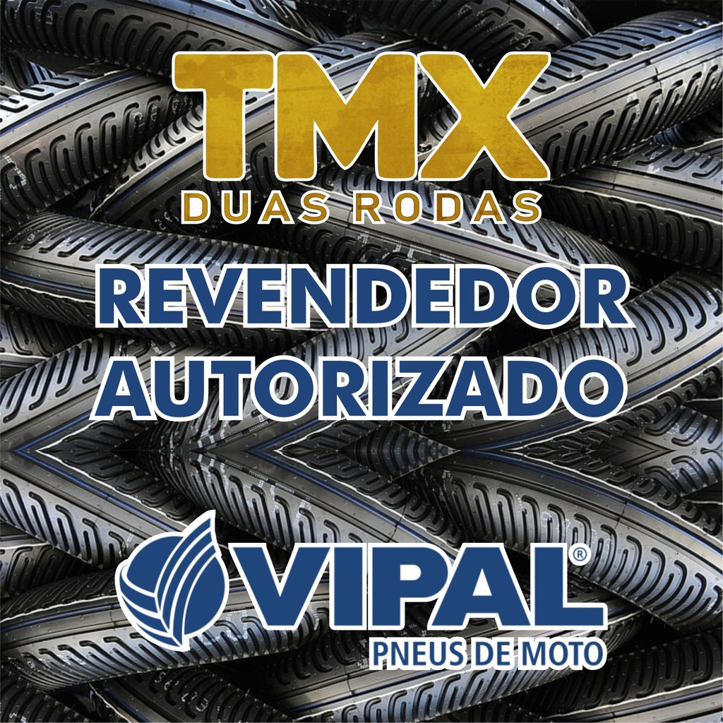 Pneu para Moto Vipal ST200 275-18 Dianteiro com Câmara de Ar MG18 Gulfair para Titan,Fan,YBR, Factor