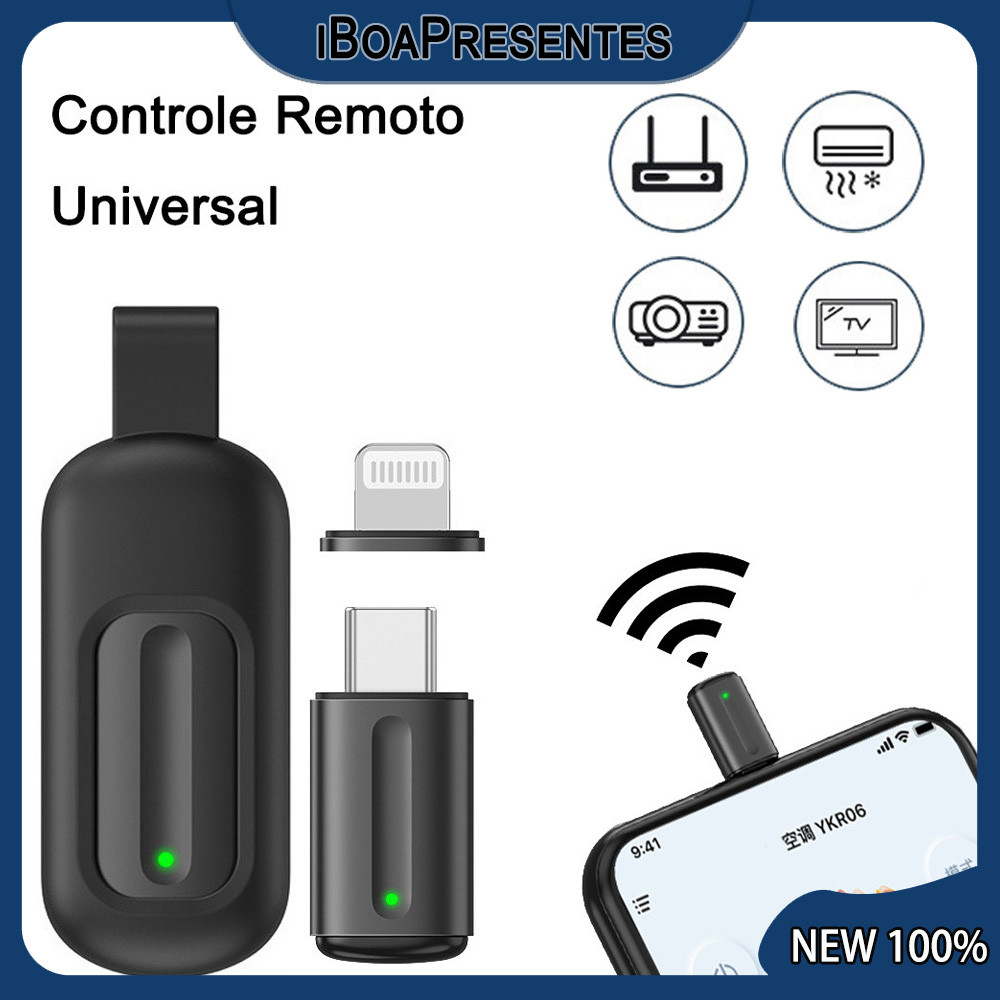 Transmissor Infravermelho Para Celular Com Controle Remoto Para Eletrodomésticos Inteligentes