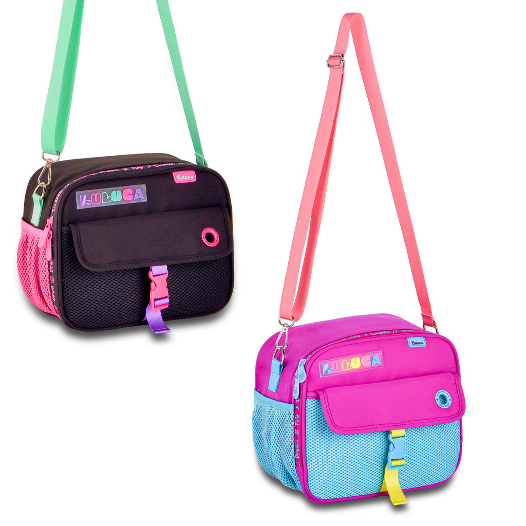 Lancheira Feminina Lulike Com Tecido Térmico 02 Bolso Luluca - Clio Style em Oferta na Shopee