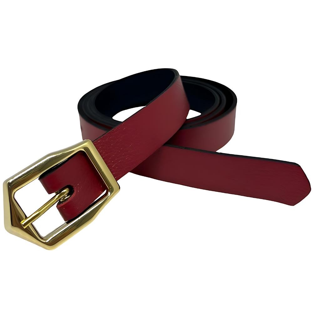 Cinto Feminino 100% Couro Legítimo Luxo Elegante - Diversas Cores em Oferta na Shopee