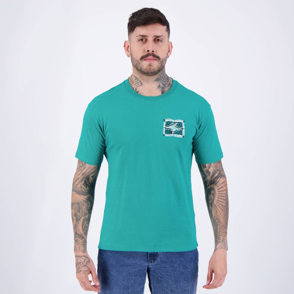 Camiseta Nicoboco Dustin Verde - Men Clothes