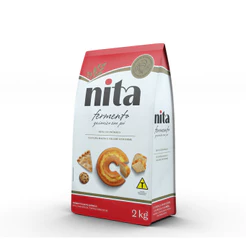 FERMENTO EM PÓ NITA 2KG FERMENTO PARA BOLOS, TORTAS E BISCOITOS