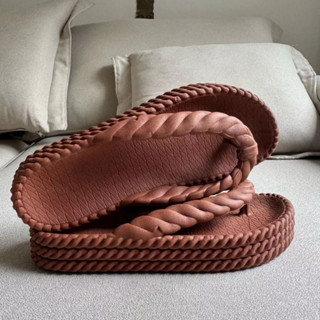 Sandalia Chinelo Feminino Nuvem Trançado Macio e Confortável em Oferta na Shopee