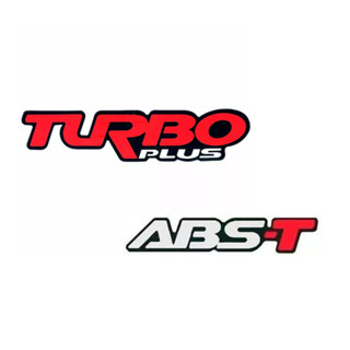 Kit Adesivo Emblema Turbo Plus e Abs-t D20 em Oferta na Shopee
