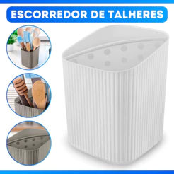 Escorredor de Talheres Organizador Porta Utensílios Cozinha Divisórias - SUPER OFERTA