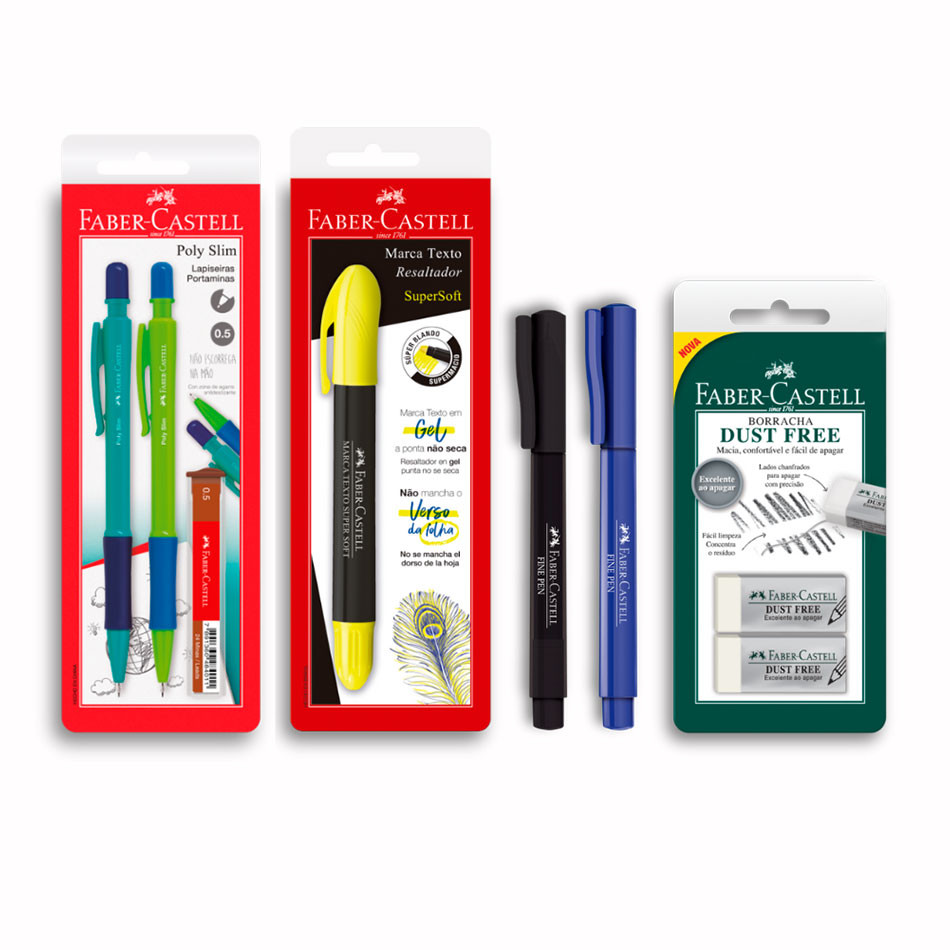 Kit Smart Verde Faber-Castell - Stationery