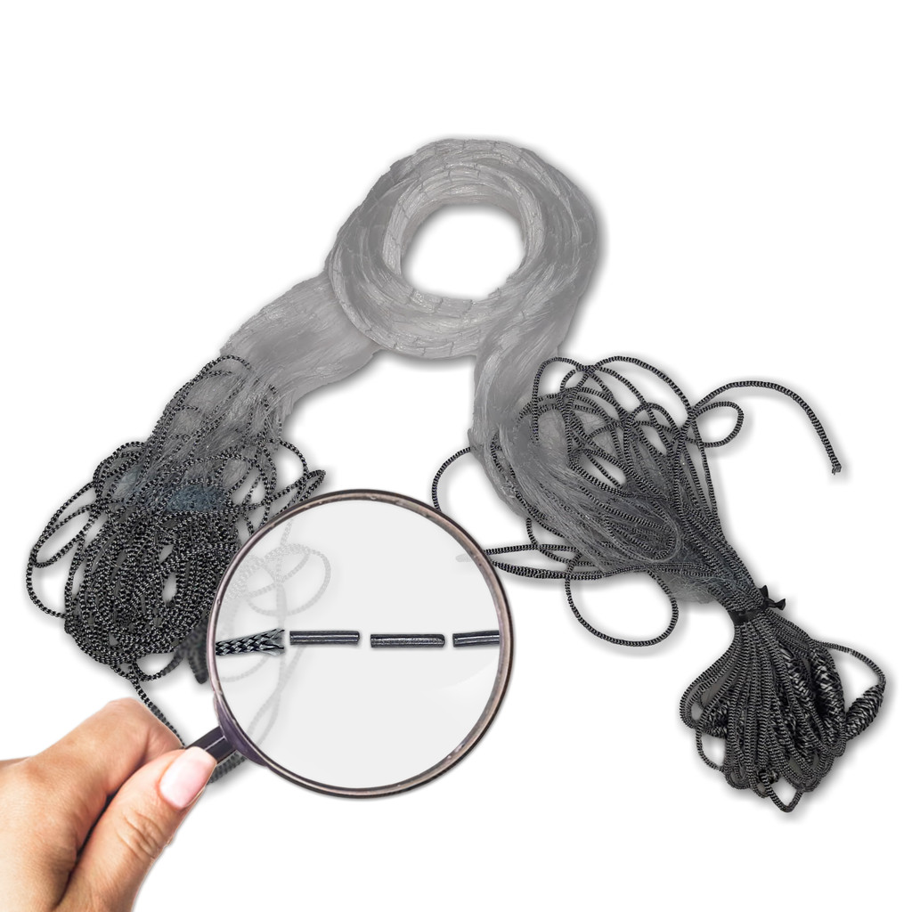 Rede Redinha Pronta Pesca Lambari Piava 5mts Fio 20 Escolha sua malha: 12mm (2,4cm) à 50mm (10cm) em Oferta na Shopee