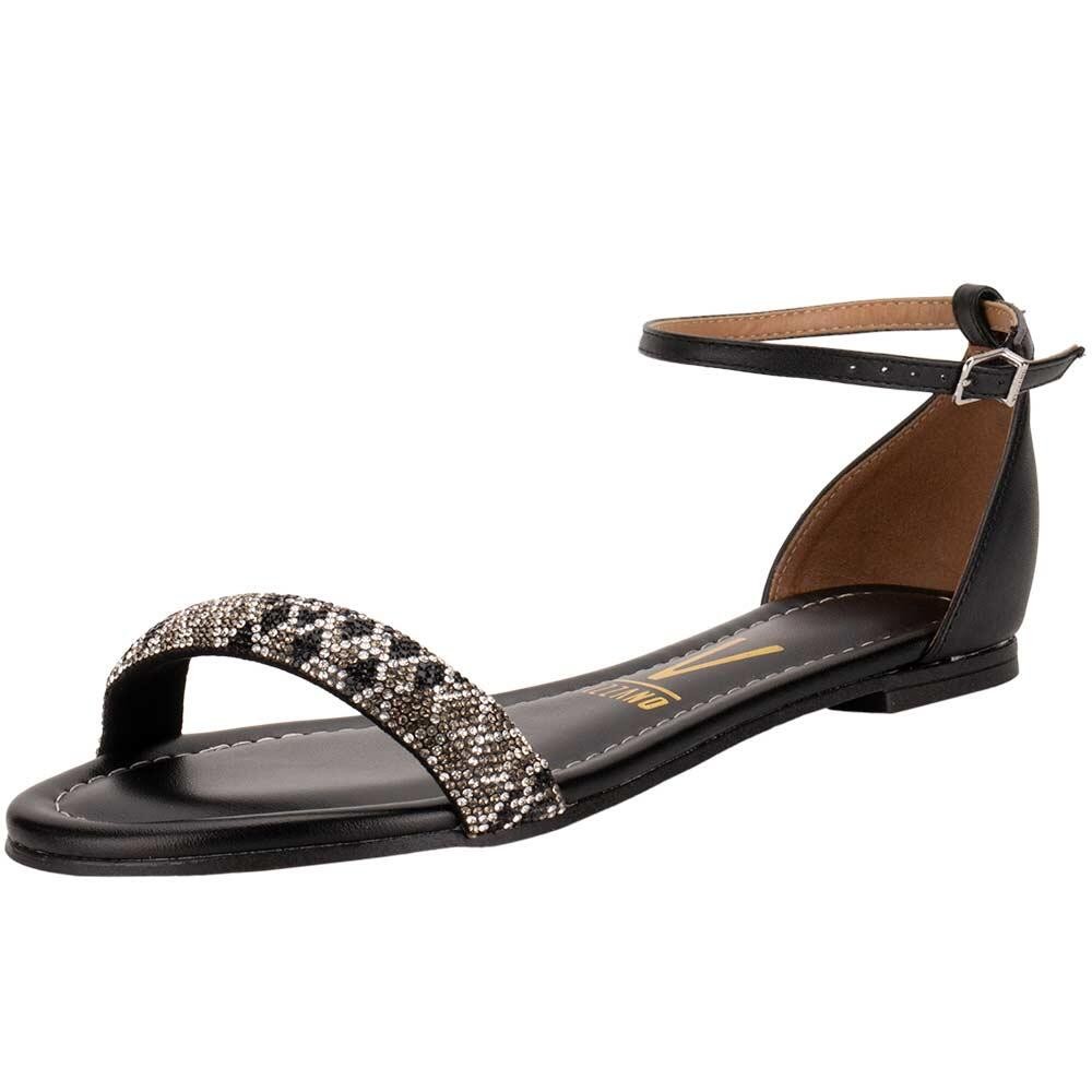 Sandália Feminina Flat Vizzano 62351704 em Oferta na Shopee