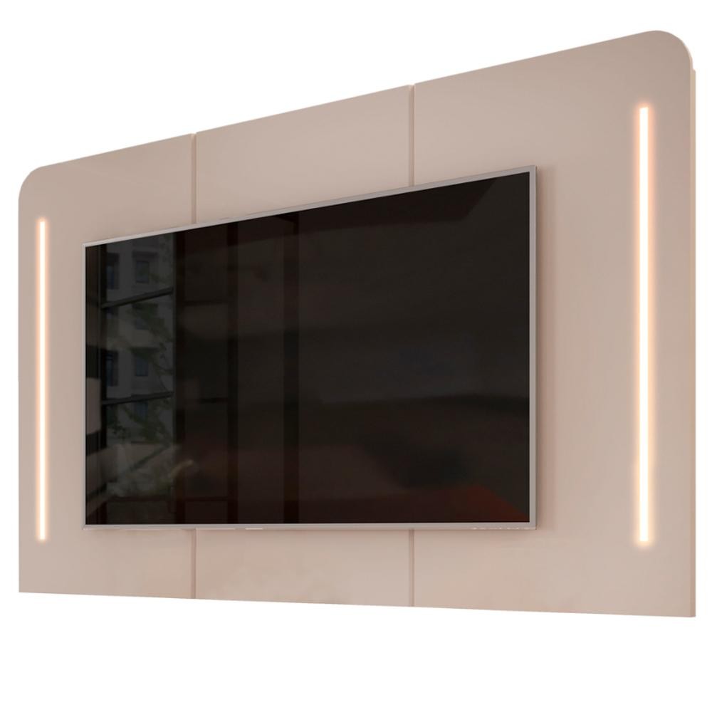 Painel Para TV Suspenso 75 Pol 218cm World D04 Off White - Mpozenato em Oferta na Shopee