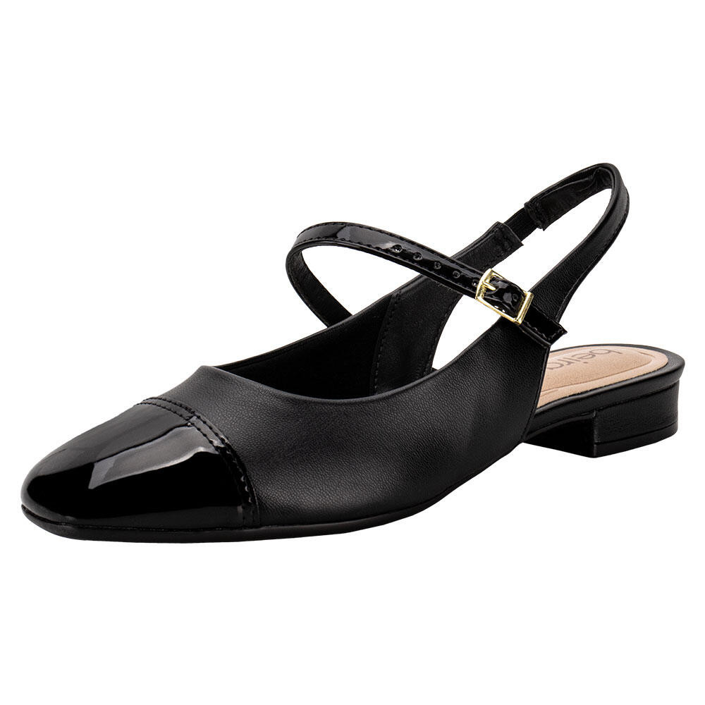 Sapato Feminino Salto Grosso Beira Rio 4318105 em Oferta na Shopee