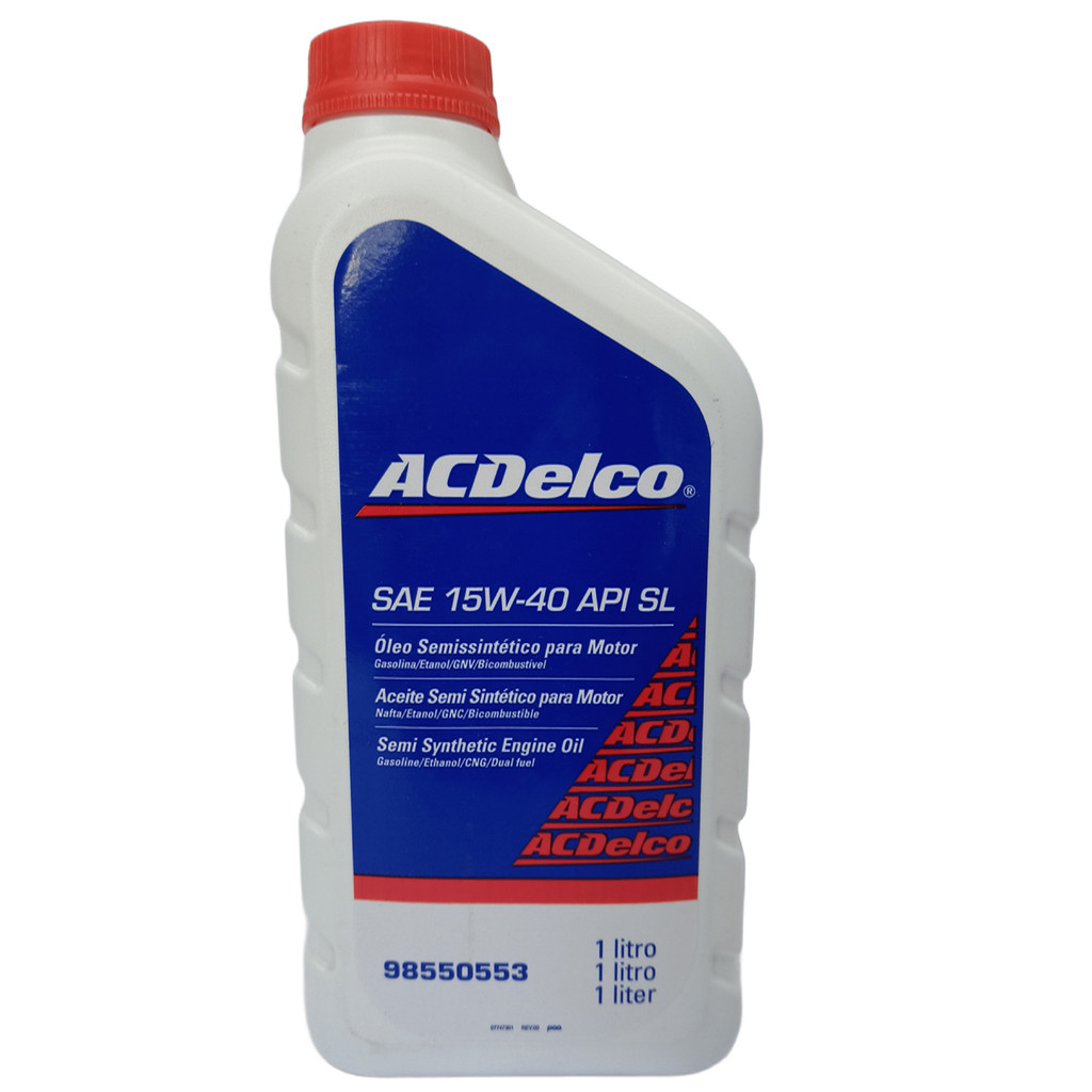 Óleo Motor Semisintetico 1l Sae 15w40 Api Sl Acdelco em Oferta na Shopee