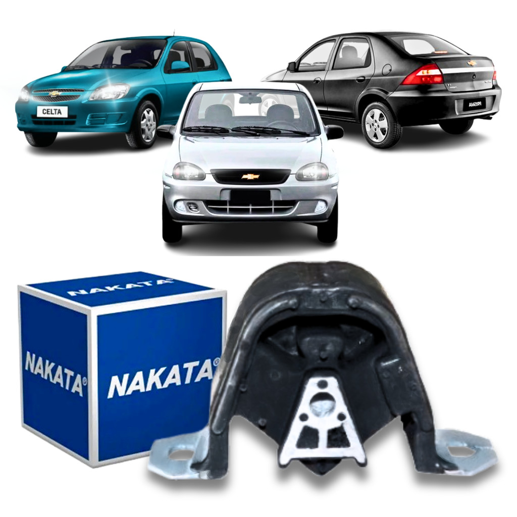 Coxim Motor Traseiro Celta Corsa Prisma Nakata