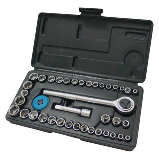 Jogo de soquete sextavado 4 a 15mm 5/32 a 11/16pol 40pçs em Oferta na Shopee