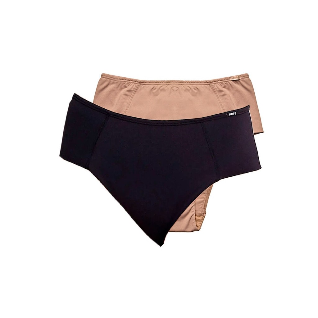 Kit com 2 Calcinhas Alta Hope 33860 Colorido em Oferta na Shopee
