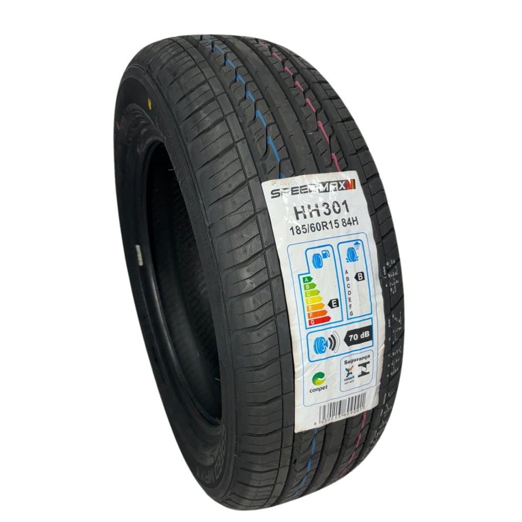 PNEU 185/60R15 84H SPEEDMAX HH301 SANDERO MERIVA ONIX ARGO HB20 FOX POLO