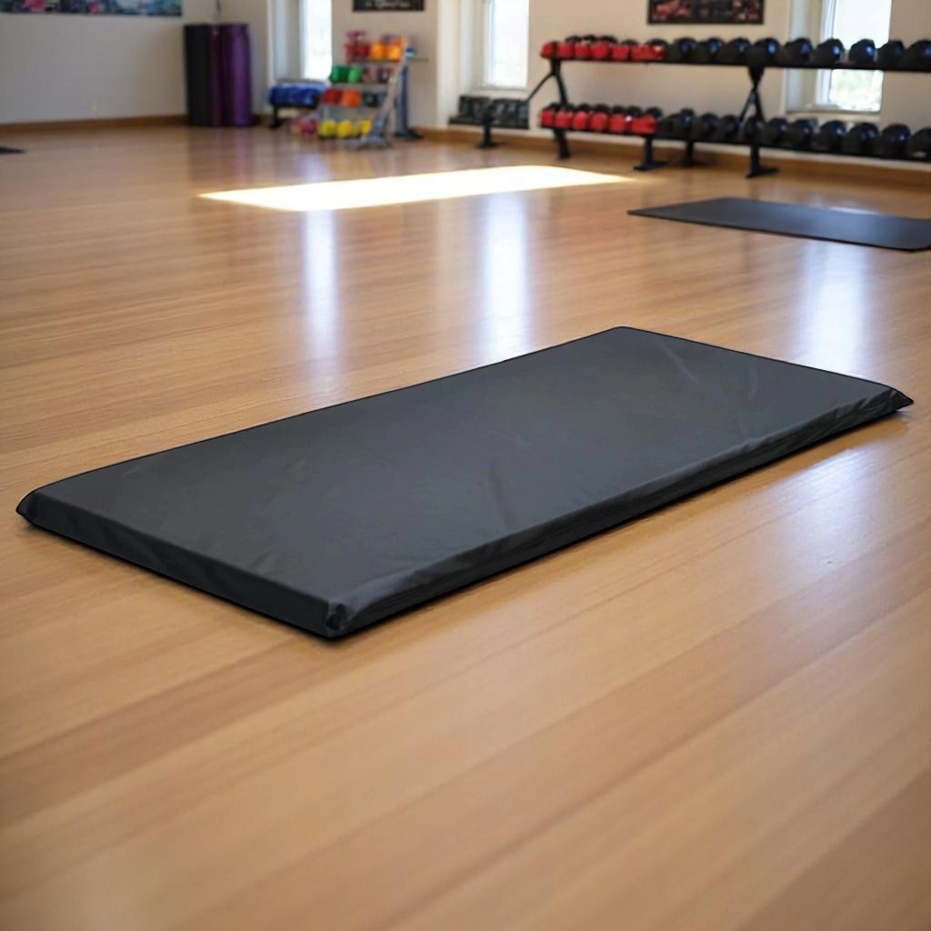 Kit 2 Colchonete p/ Academia Premium 90x40x2 cm Impermeável Compacto Fit Mat Yoga Pilates