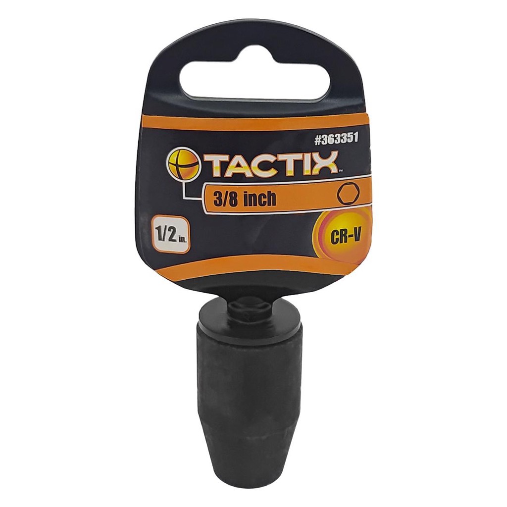Soquete Impacto Sextavado - P3 1/2 x 3/8'' (363351) - Tactix em Oferta na Shopee