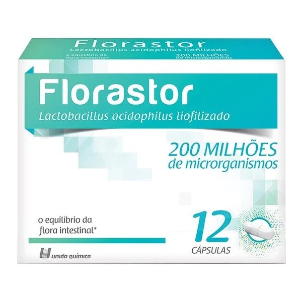Suplemento Florastor 1 Bilhão Lactobacillus Probiótico 12Cps em Oferta na Shopee