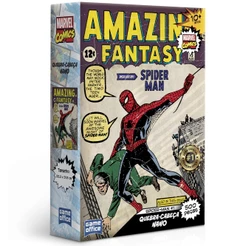 QUEBRA CABEÇA NANO HOMEM ARANHA 500 PEÇAS PEQUENA TOYSTER SPIDER MAN FILME SUPER HERÓI MARVEL COMICS