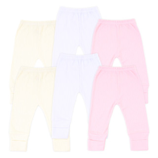 Kit Mijão Bebê Menina Canelado com Pé Reversível - 06 Peças em Oferta na Shopee