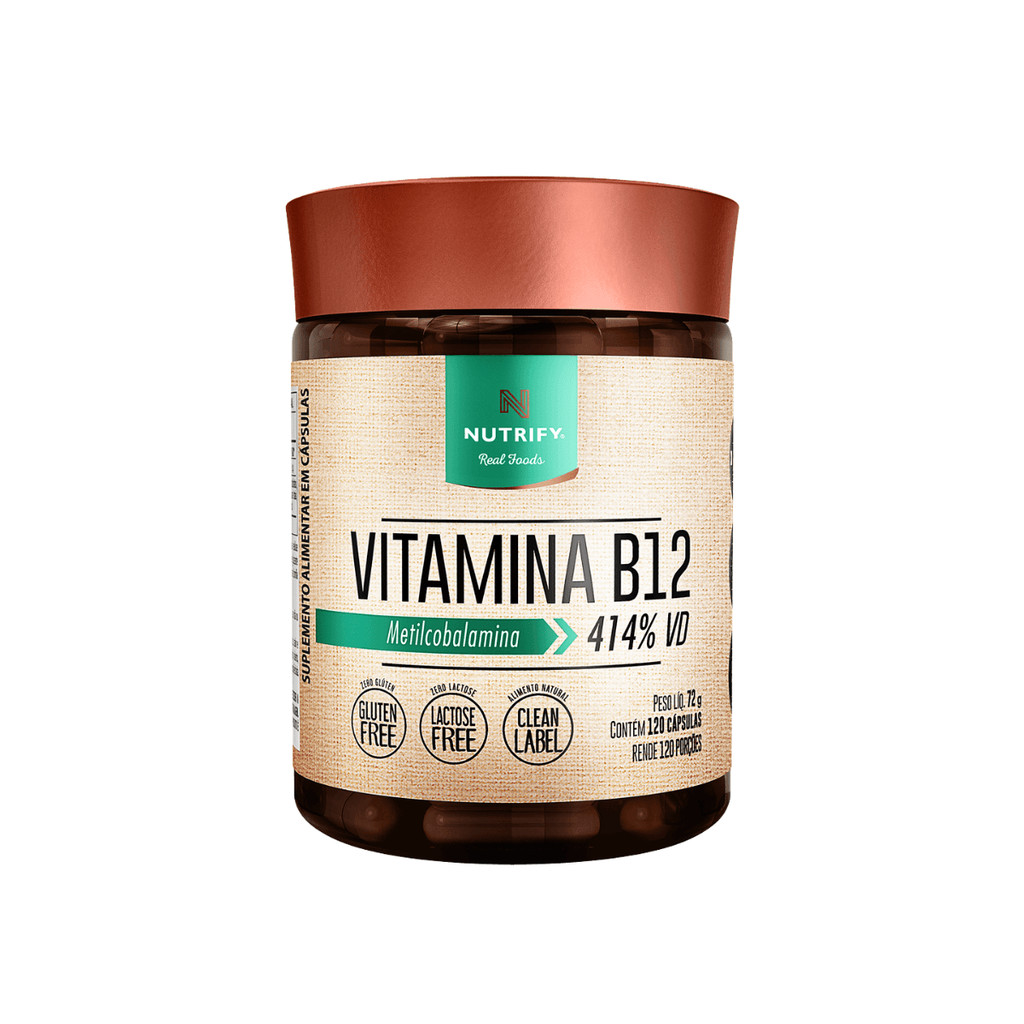 Vitamina B12 C/120 Capsulas - Nutrify - Health