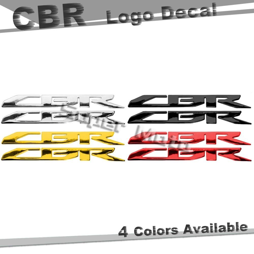 Adesivos De Motocicleta Emblema 3D Decalque Logotipo Do Tanque Elevado Para Honda CBR 150r 125R 250R 250rr 150r 250rr 50 em Oferta na Shopee