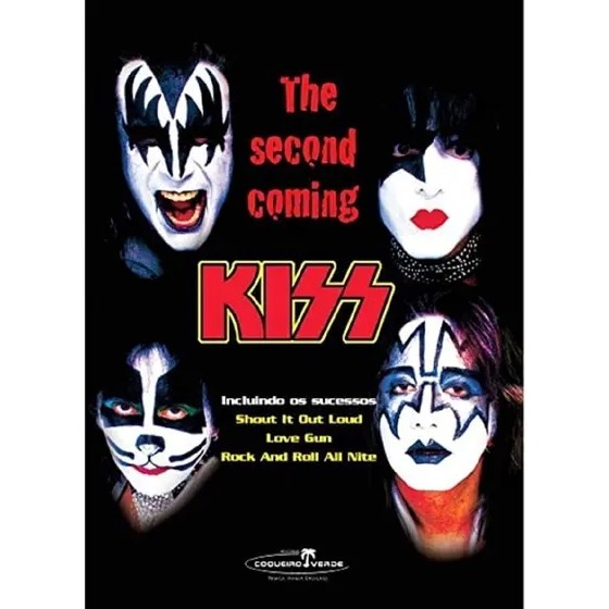 DVD KISS - THE SECOND COMING editora -