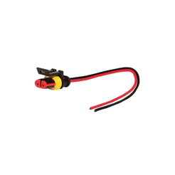Conector/ Soquete Lanterna (Ultra Seal) - 2 Vias - ASX8424 PL99461700