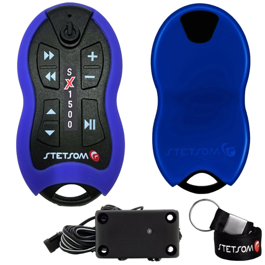 Controle longa distancia stetsom sx1500 1500m azul universal em Oferta na Shopee