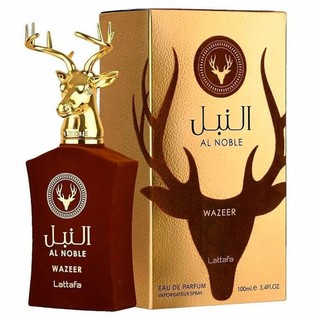 Perfume Al Noble Wazeer Lattafa Edp Unissex 100ml em Oferta na Shopee