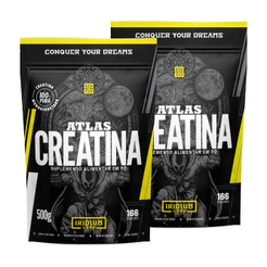 Kit 2x Atlas Creatina - 500g - Iridium Labs