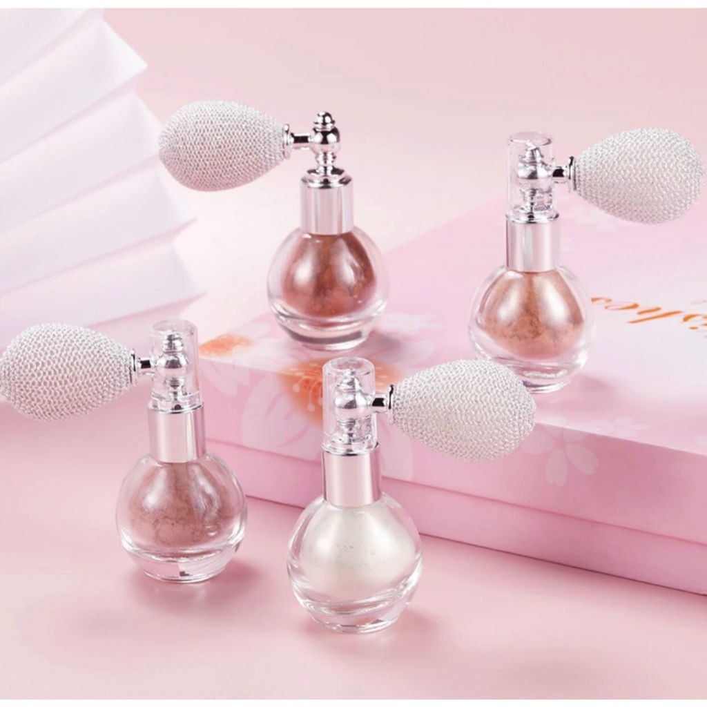 Iluminador em Spray Powder para Corpo e Cabelo  Alta Brilho hot sale em Oferta na Shopee