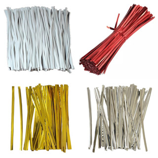 Amarrilho C/ 400 Unid Fecho P/ Embalagem Colorido 10cmx4mm Festas Eventos ou no do Dia a Dia em Oferta na Shopee