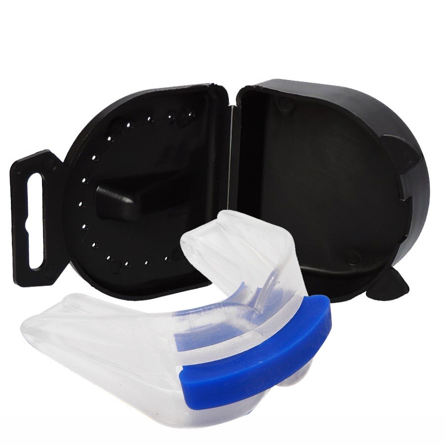 Protetor Bucal Duplo Moldável C/ Estojo P/ Muay Thai, Boxe em Oferta na Shopee