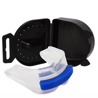 Protetor Bucal Duplo Moldável C/ Estojo P/ Muay Thai, Boxe em Oferta na Shopee