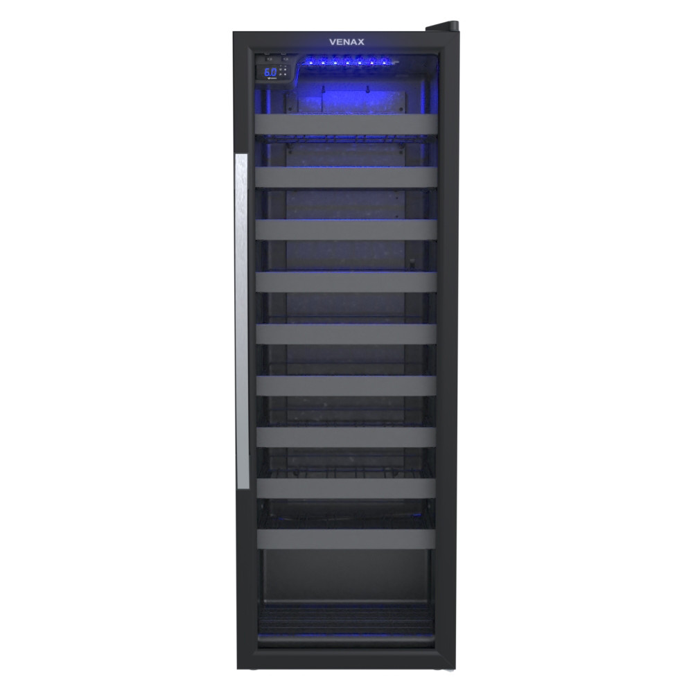 Imagem Adega Climatizada Venax Piubella 200 Preta 209L 50 Garrafas 127V