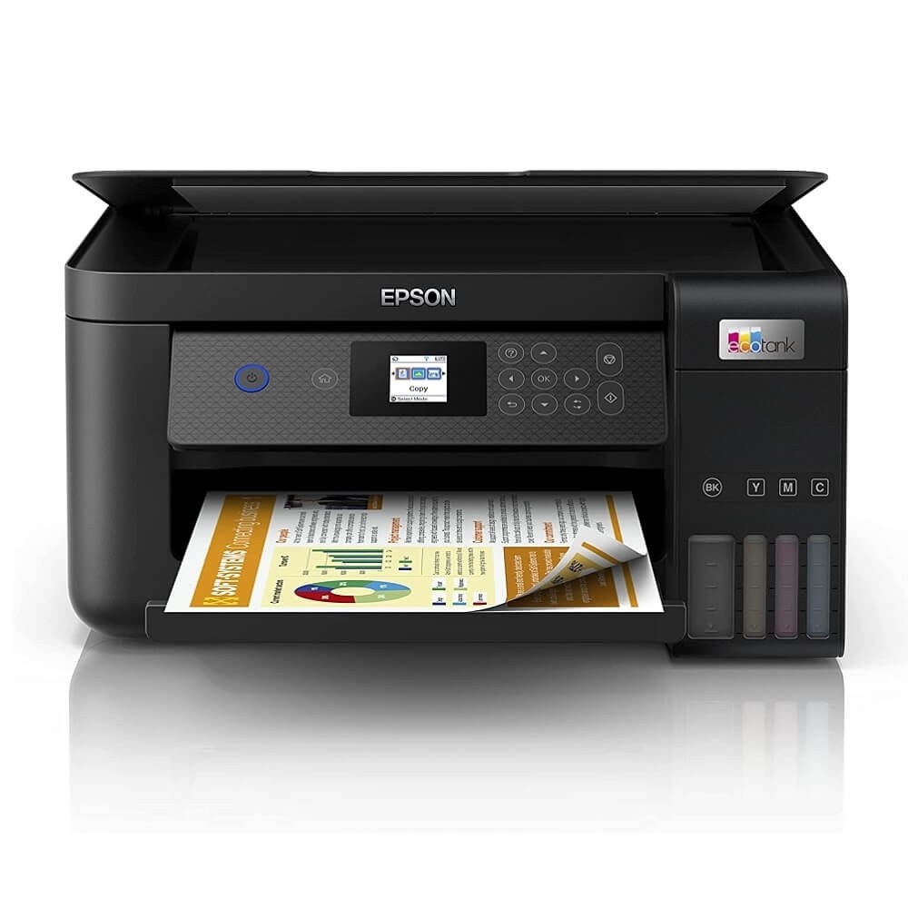 Multifuncional Epson Eco Tanque L4260 Color Wi-fi Bivolt Frente e Verso Visor LCD - Preta em Oferta na Shopee