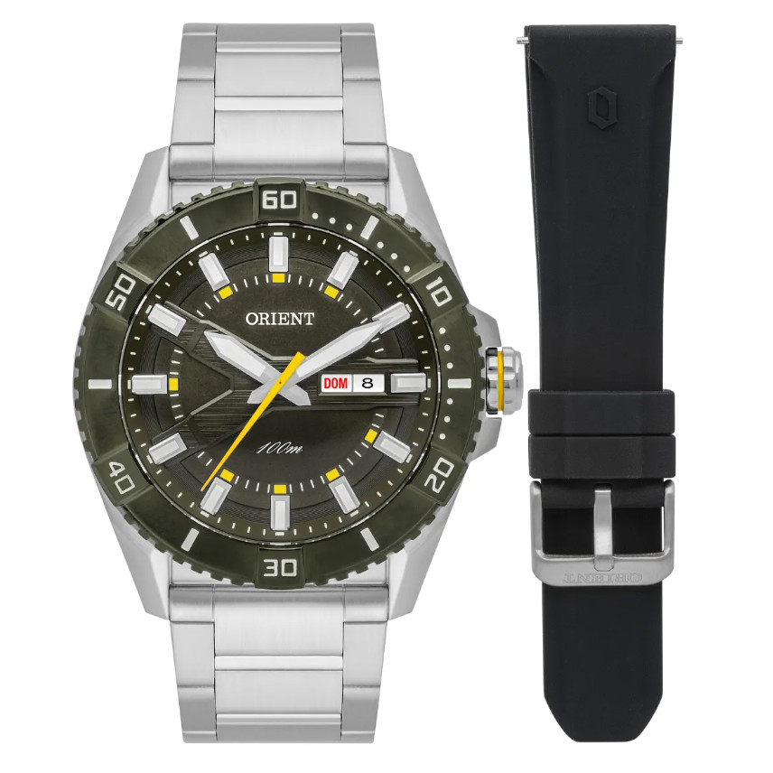 RELÓGIO ORIENT MASCULINO 2 PULSEIRAS MBSS1484 E1SX em Oferta na Shopee