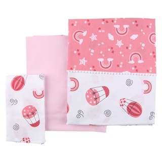 Kit Jogo De Berço Minasrey Loupiot Capadócia - 03 Peças em Oferta na Shopee