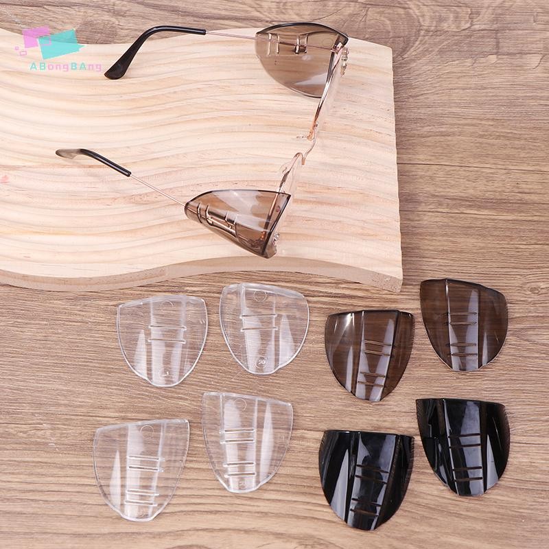 Abongbanghn Moda Óculos Protetor Olho Flexível De Segurança Laterais Transparentes Universal Anti Nevoeiro em Oferta na Shopee