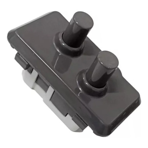 Interruptor Duplo Cinza W10471976 Bre80 Brv80 Bre57 Brm58